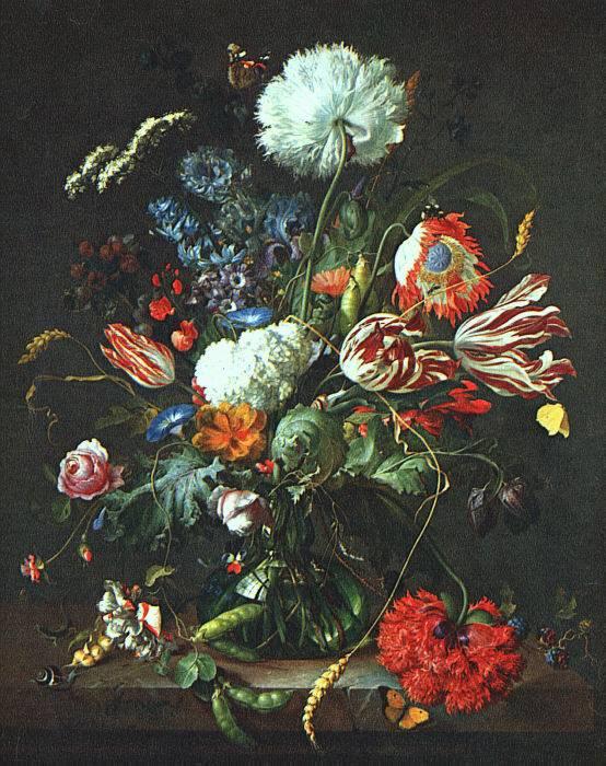 Jan Davidsz. de Heem Vase of Flowers Sweden oil painting art